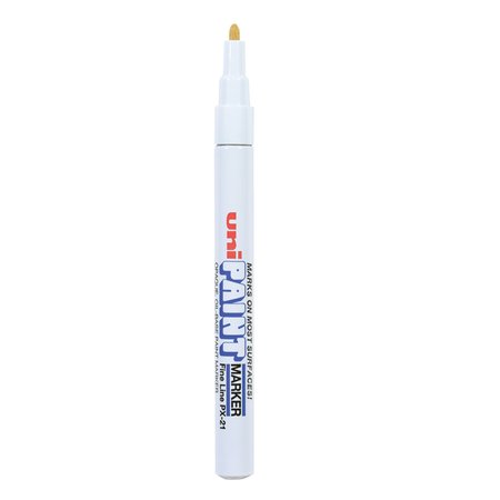 Uni-Paint Permanent Marker, Fine Bullet Tip, White 63713